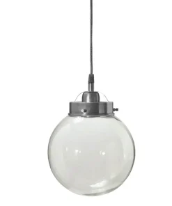 NORMANDY Taklampa 26cm Antiksilver