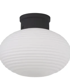 NOVA Plafond 30cm Svart/Opal
