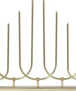 NOVUM Metalljusstake 10L 46cm Mässing