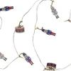 NUTCRACKER Ljusslinga Batteri 1,8m 10LED Varmvit/Flerfärgad