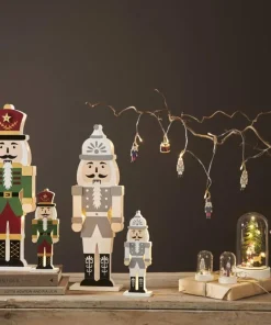 NUTCRACKER Ljusslinga Batteri 1,8m 10LED Varmvit/Flerfärgad