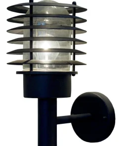 NYBO Vägglampa Ute 29cm Svart IP44