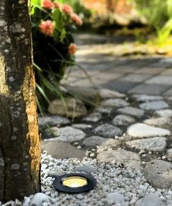 ONYX Markspot 8cm 12V Svart IP65
