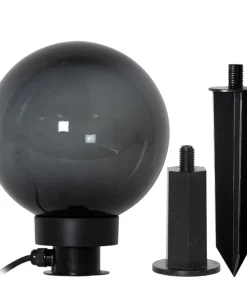 ORBY Klot Utomhusdekoration 20cm Svart