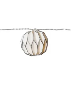 ORIGAM Ljusslinga 225cm 10LED Silver