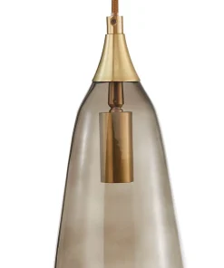 ORIVA Fönsterlampa 12cm Smoke
