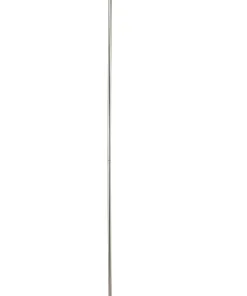 ORIVA Golvlampa 145cm Borstad Nickel