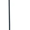 ORIVA Golvlampa Metall 140cm Svart/Krom