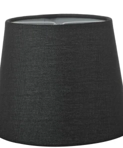 ORIVA Lampskärm Linne 16cm Svart