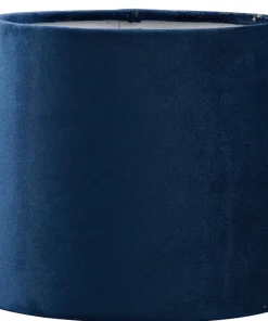 ORIVA Lampskärm Sammet 25cm Blå