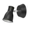 ORIVA Väggspot 12cm Svart
