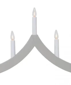 PAGOD Ljusstake 5L 27cm Elefantgrå