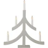 PAGOD Ljusstake 5L 47,5cm Grå