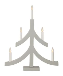 PAGOD Ljusstake 5L 47,5cm Grå