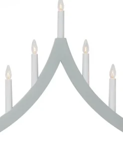 PAGOD Ljusstake 7L 40cm Grå