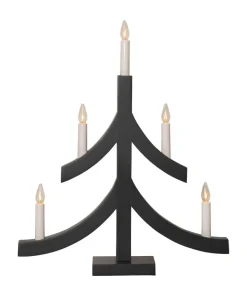 PAGOD Ljusstake 5L 47,5cm Grafit
