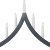 PAGOD Ljusstake 7L 40cm Grafit