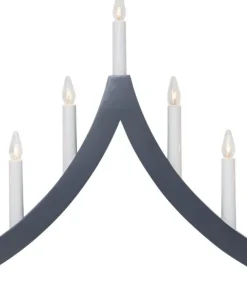 PAGOD Ljusstake 7L 40cm Grafit