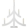 PAGOD Ljusstake 5L 47,5cm Vit
