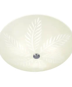PALMBLAD Plafond 42cm Vit