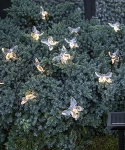 PAPILLON Solcells-ljusslinga 280cm Klar