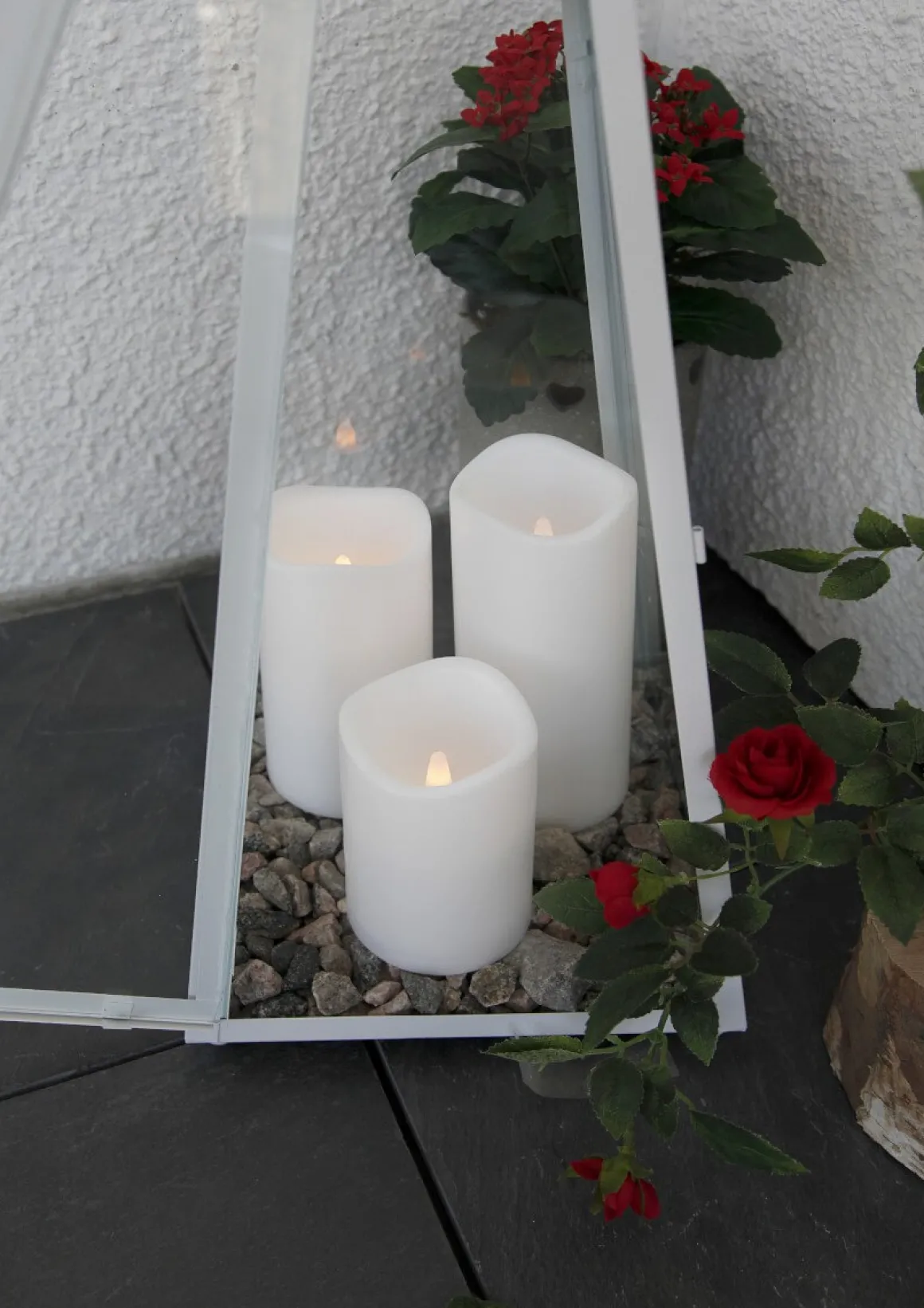 PAUL LED-Blockljus 11,5cm LED Vit
