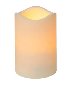 PAUL LED-Blockljus 11,5cm LED Beige