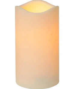 PAUL LED-Blockljus 15cm LED Beige