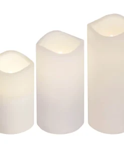 PAUL LED-Blockljus 3-Pack 18cm LED Vit