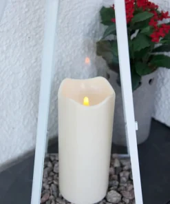 PAUL LED-Blockljus Sensor 23cm LED Beige