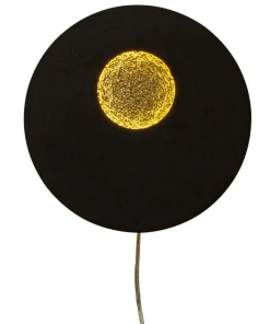 PLANET Vägglampa LED 28cm Svart/Guld