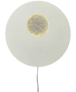 PLANET Vägglampa LED 28cm Vit/Silver
