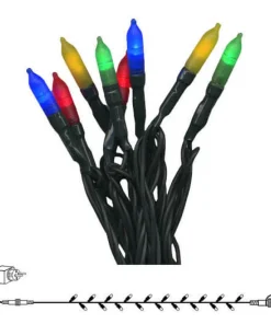 P-LED Ljusslinga Utomhus 16m 80LED IP44 Flerfärgad Grön