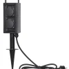 PLUGGE Förgrening 34cm Svart IP44