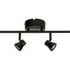 PLUTO Takspot Rak 4L Dimbar 60cm Svart