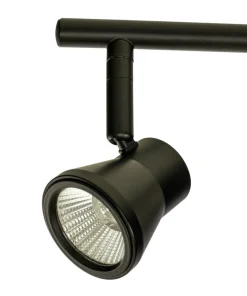 PLUTO Takspot Rak 4L Dimbar 60cm Svart