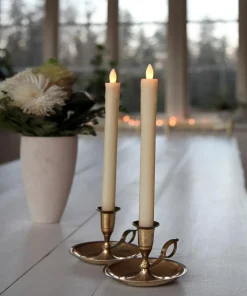 Presse LED Antikljus 2-pack Champagne