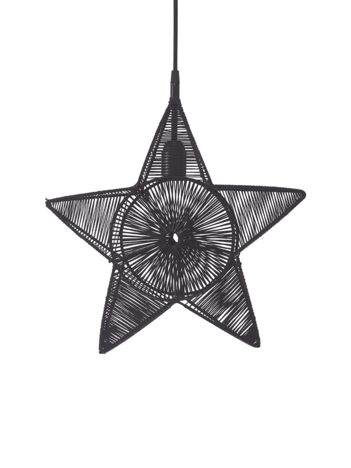 REGINA Star Julstjärna 40cm Svart