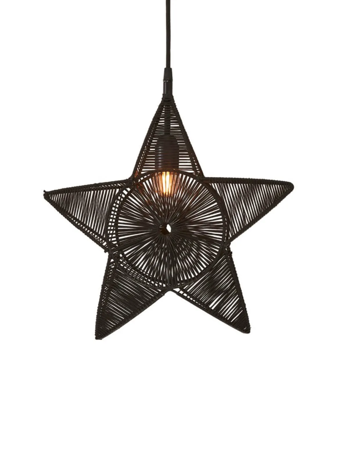 REGINA Star Julstjärna 40cm Svart