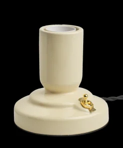 RETRO Lampfot E27 12cm Beige