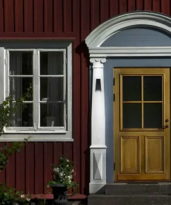 RIGEL Vägglampa Ute 17cm Mörkgrå IP54