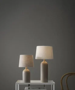 RILEY Lampfot E27 38cm Mattbeige