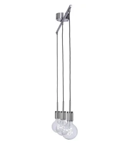 RILLE Takpendel 85cm Borstad krom
