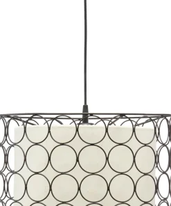 RING Taklampa 40cm Mattsvart