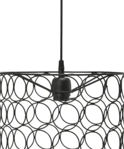 RING Taklampa 30cm Mattsvart