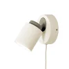ROLLO Väggspot 14cm Vit