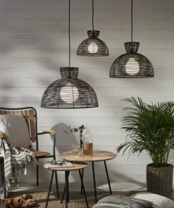 RUNDE Lampskärm 26cm Svart
