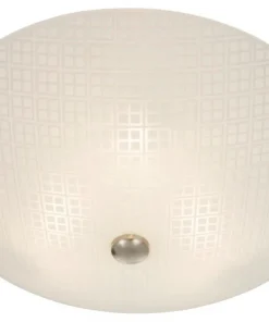 RUTER Plafond 42cm Vit/Stål