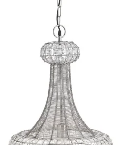 SABA Taklampa 42cm Silver