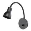 SAGA Vägglampa 35cm Svart